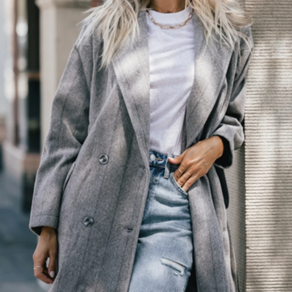 FallSALE🙀AMARYLLIS⚡ Stormi Wool Coat - Picture 2 of 9